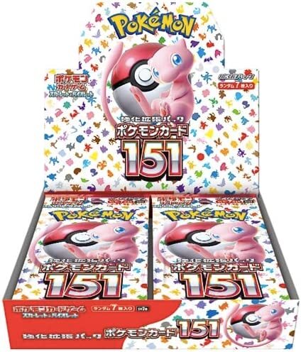 "Pokemon Card 151" Booster Box - Shrink Wrapped (Japanese Sealed) Pokemon Card Game Scarlet & Violet