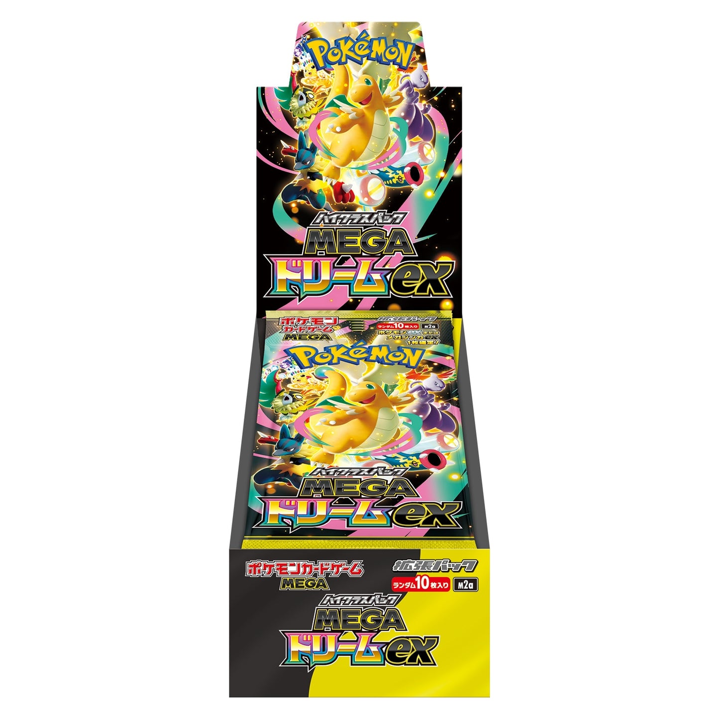 "MEGA Dream ex" Booster Box - Shrink Wrapped (Japanese Sealed) Pokemon Card Game MEGA M2a