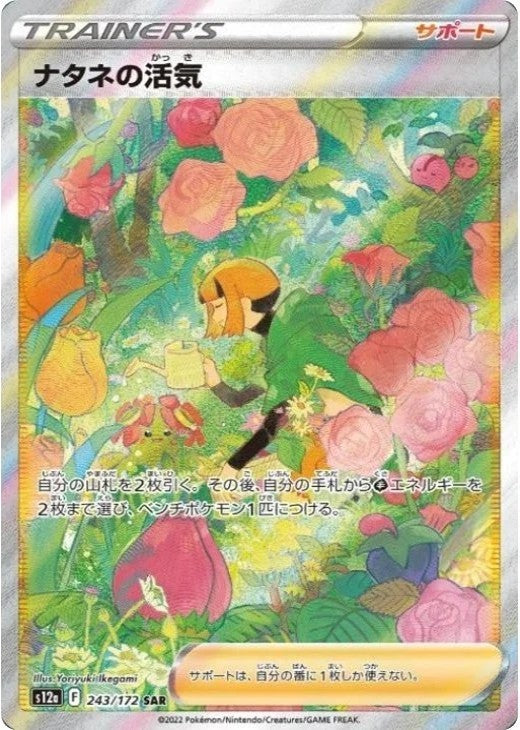 Gardenia's Vigor SAR 243/172 VSTAR Universe s12a Japanese Pokemon Card