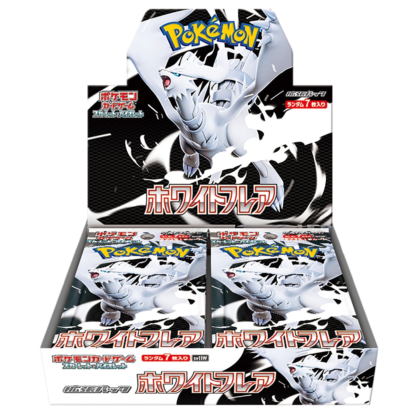 "White Flare" Booster Box - Shrink Wrapped (Japanese Sealed) Pokemon Card Game Scarlet & Violet